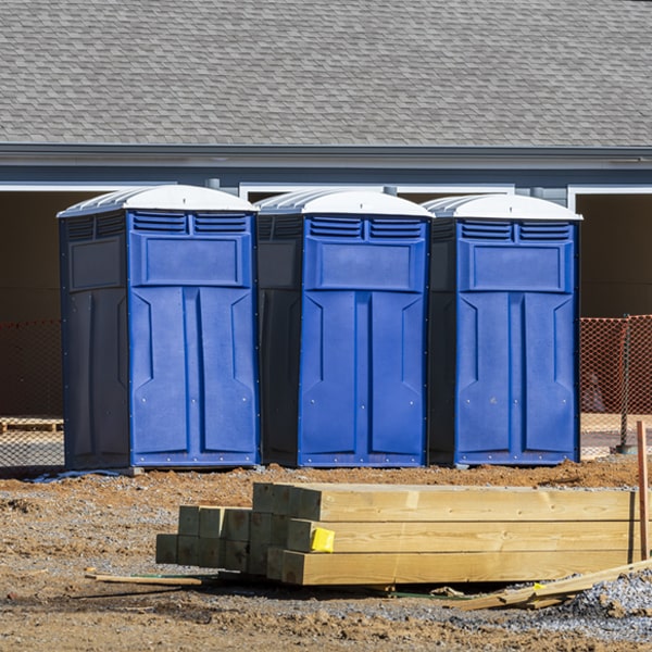 can i customize the exterior of the portable restrooms with my event logo or branding in Water Valley